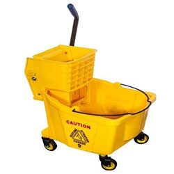 Wringer Trolley (30 Ltr) (Yellow)