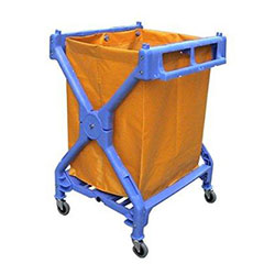 X Shape Laundry Cart